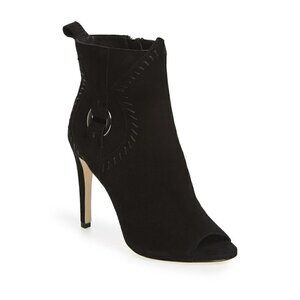 Rebecca Minkoff Black Suede Booties 7.5